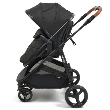 Puggle Monaco XT 2-in-1 Pushchair Travel System - Storm Black