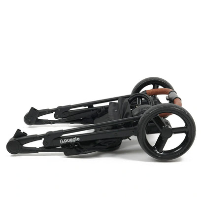Puggle Monaco XT 2-in-1 Pushchair Travel System - Storm Black