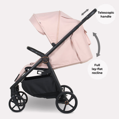 MB170 Plus Pushchair - Pastel Pink