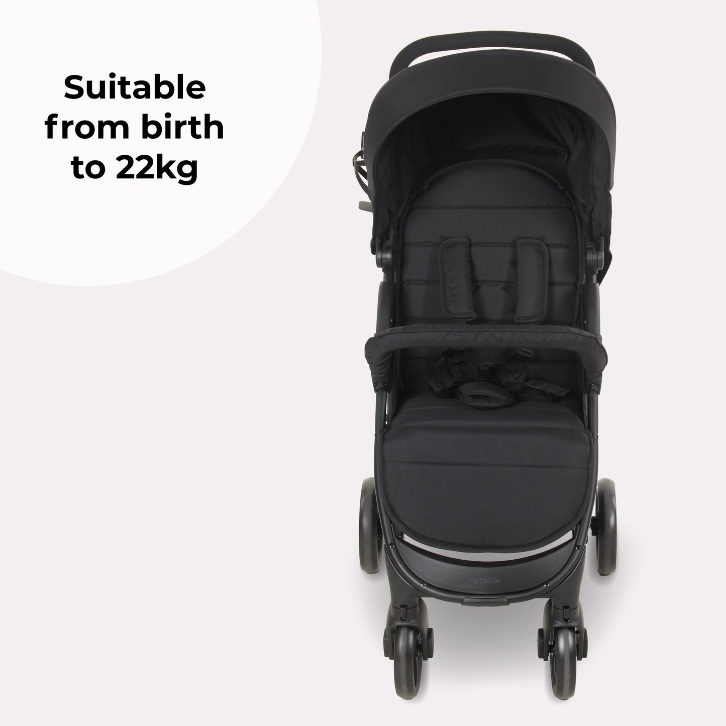 MB30 Plus Pushchair - Black