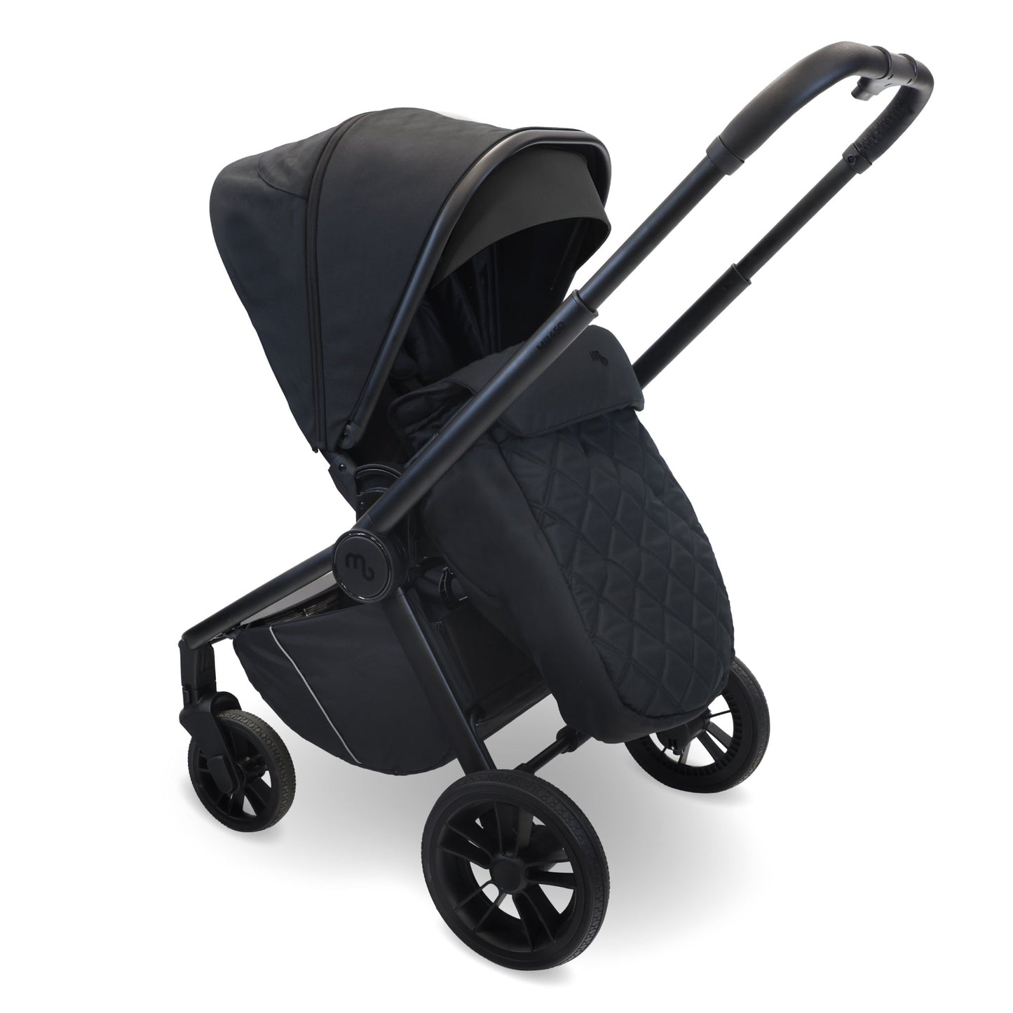 MB450i 3-in-1 Travel System with Rotating Car Seat + Base - Black