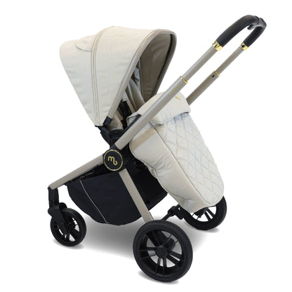 MB450i 3-in-1 Travel System with Rotating Car Seat + Base - Ivory