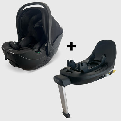 MB450i 3-in-1 Travel System with Rotating Car Seat + Base - Ivory