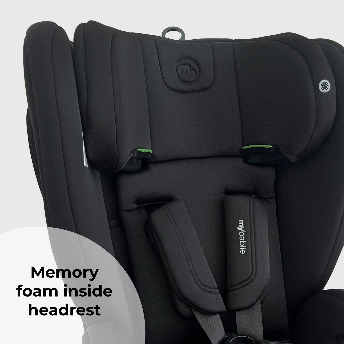 MBCS75 Toddler to Booster R129 Car Seat with ISOFIX - Black
