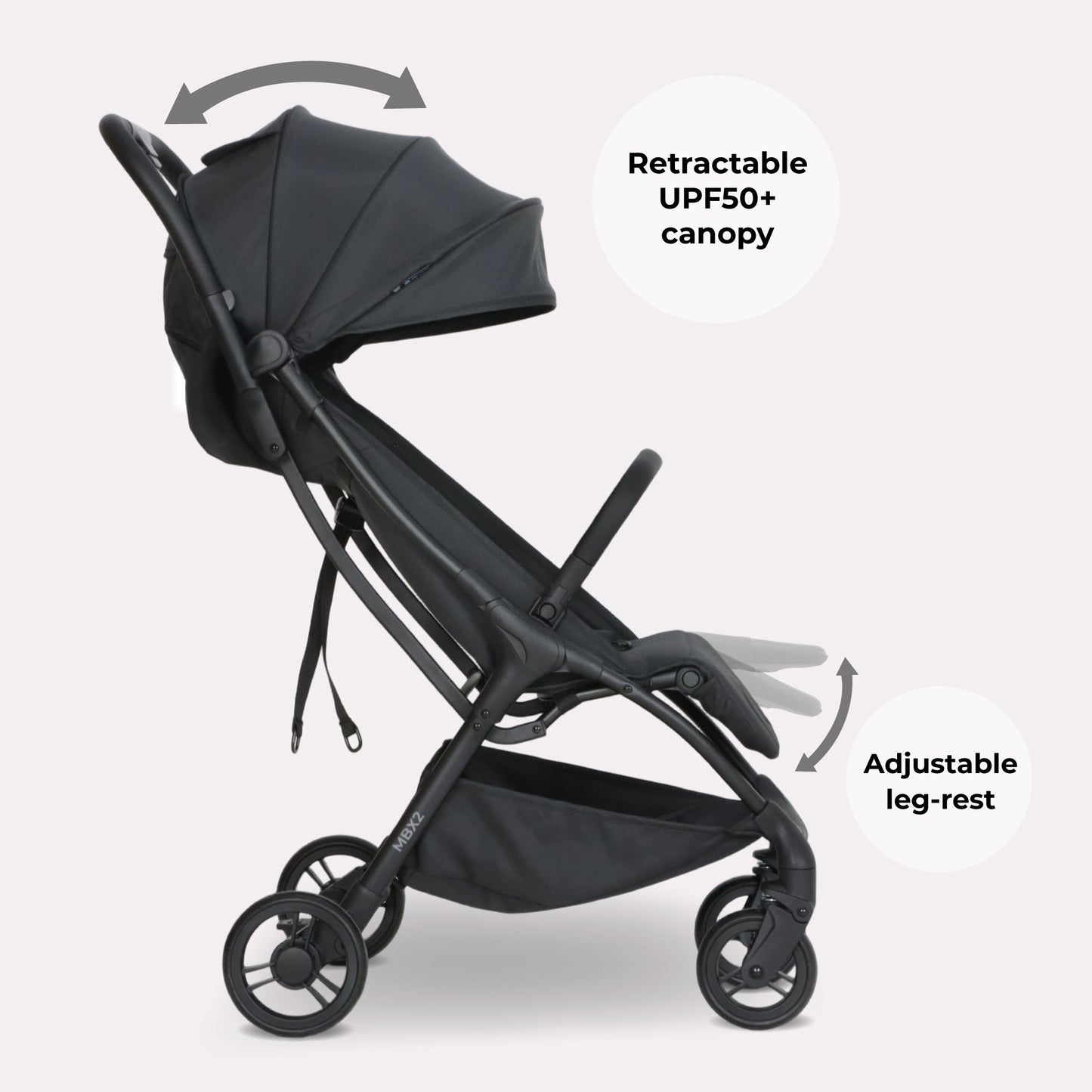 MBX2 Compact Stroller - Black