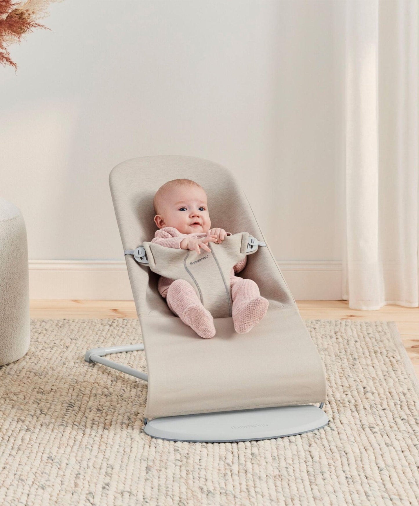 BabyBjorn Baby Bouncer Bliss - Light Beige