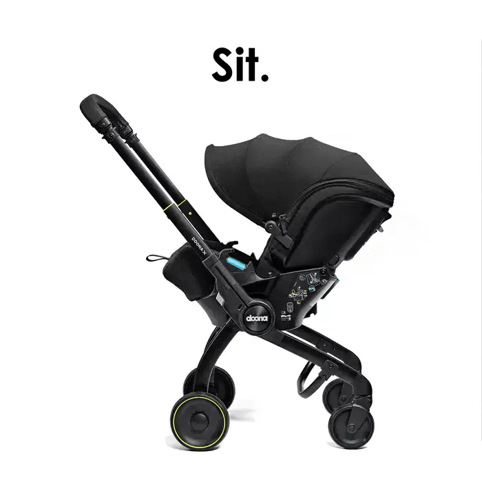 Doona X Infant Car Seat & Stroller - Nitro Black
