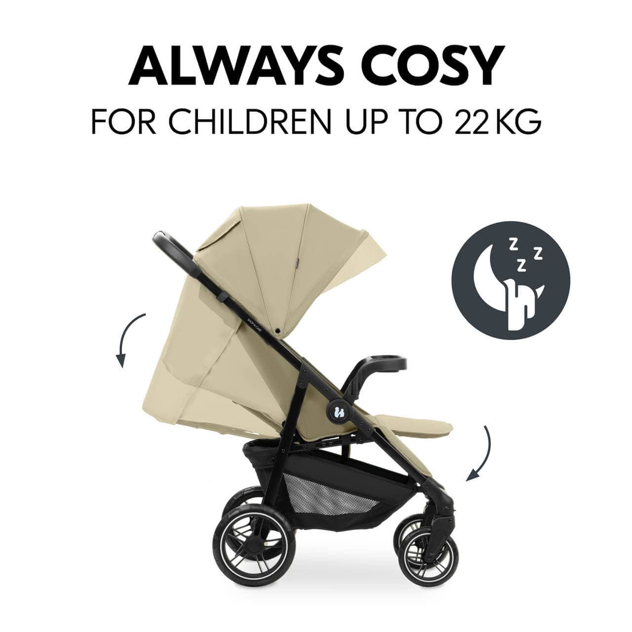 Hauck Shop N Care Pushchair - Olive