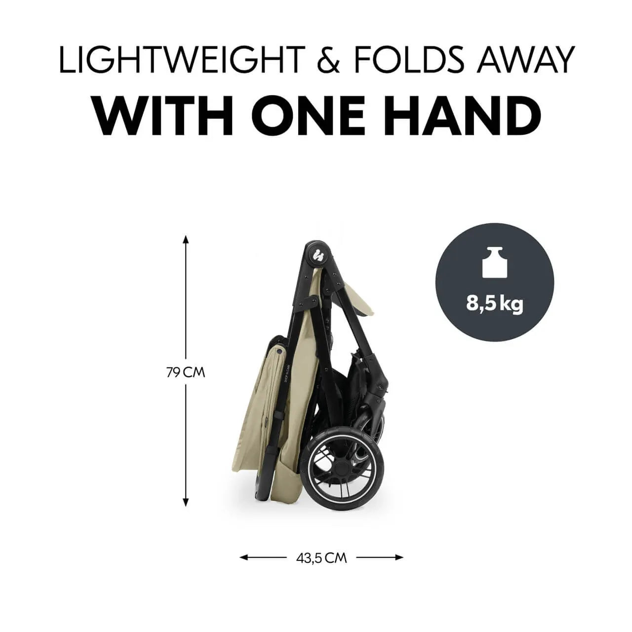 Hauck Shop N Care Pushchair - Olive