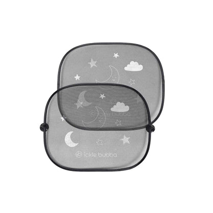 Ickle Bubba Stomp Luxe 12 Piece Travel System with i-Size Cirrus Car Seat & ISOFIX Base - Black / Midnight / Black