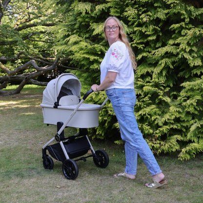 MB450 2-in-1 Pushchair & Carrycot - Ivory
